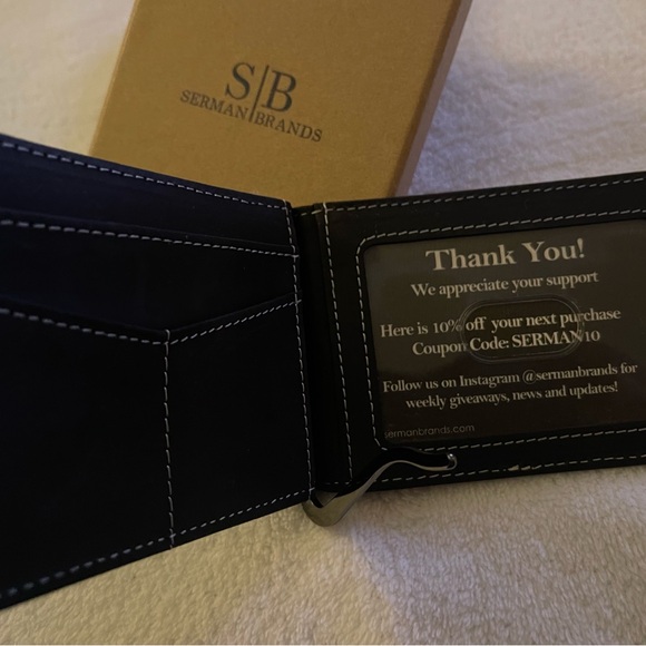🆕Serman🆕 Brand Wallet. 100% genuine leather! - Picture 9 of 11